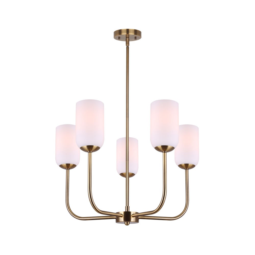 Canarm Novalee ICH1130A05GD Chandelier Light - Gold