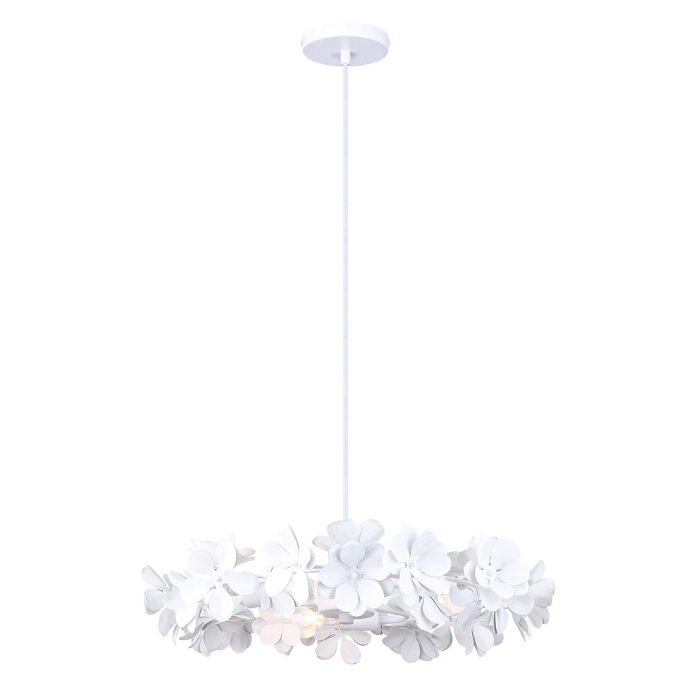 Canarm Cassia ICH2022B03WH20 Chandelier Light - White
