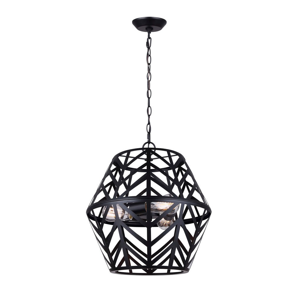 Canarm Maud ICH635B03BK17 Pendant Light - Black