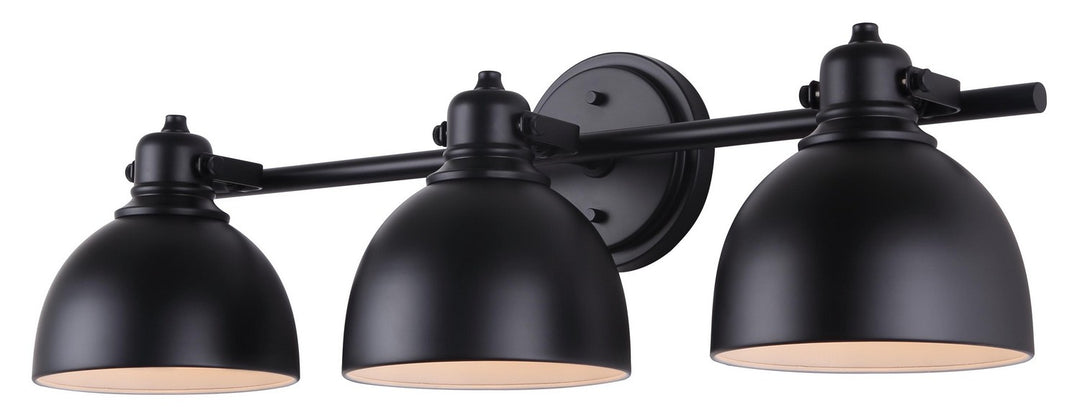 Canarm Polo IVL622A03BK Bath Vanity Light 25 in. wide - Black