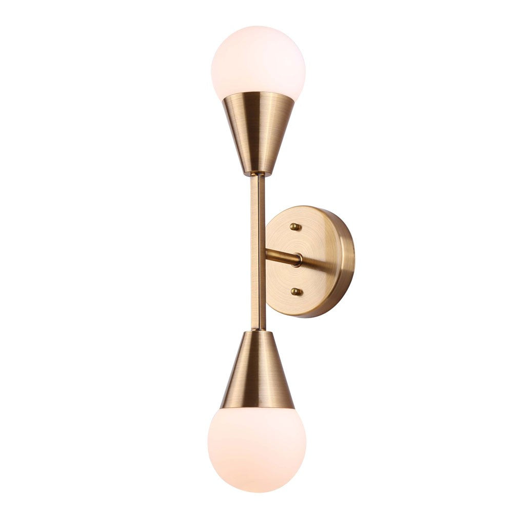 Canarm Arlowe IWF1125A02GD9 Wall Sconce Light - Gold