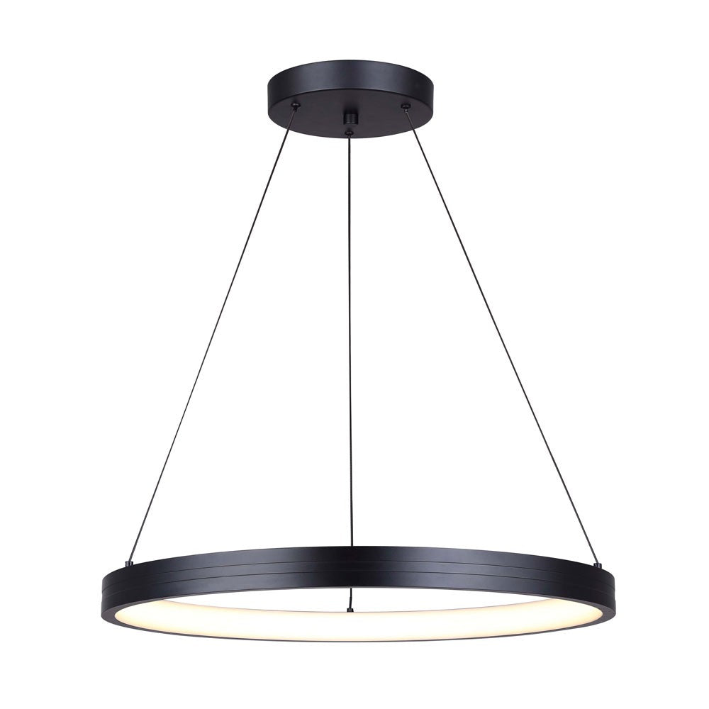 Canarm Evina LCH253A24BK Pendant Light - Black