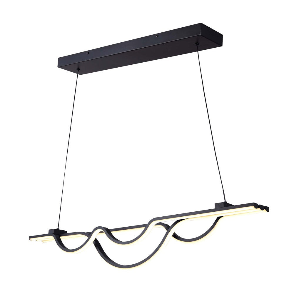 Canarm Veira LCH261A36BK Pendant Light - Black