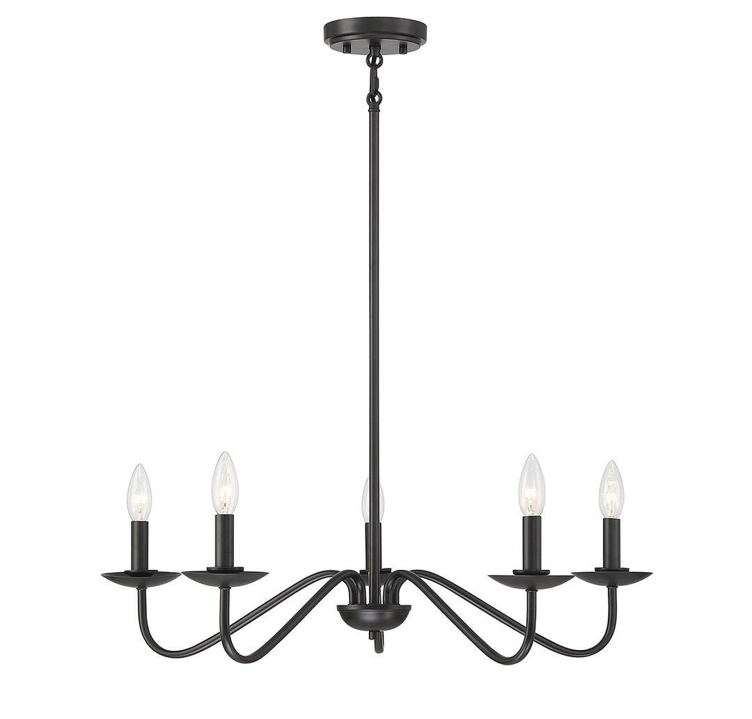 Meridian M100120MBK Chandelier Light - Matte Black