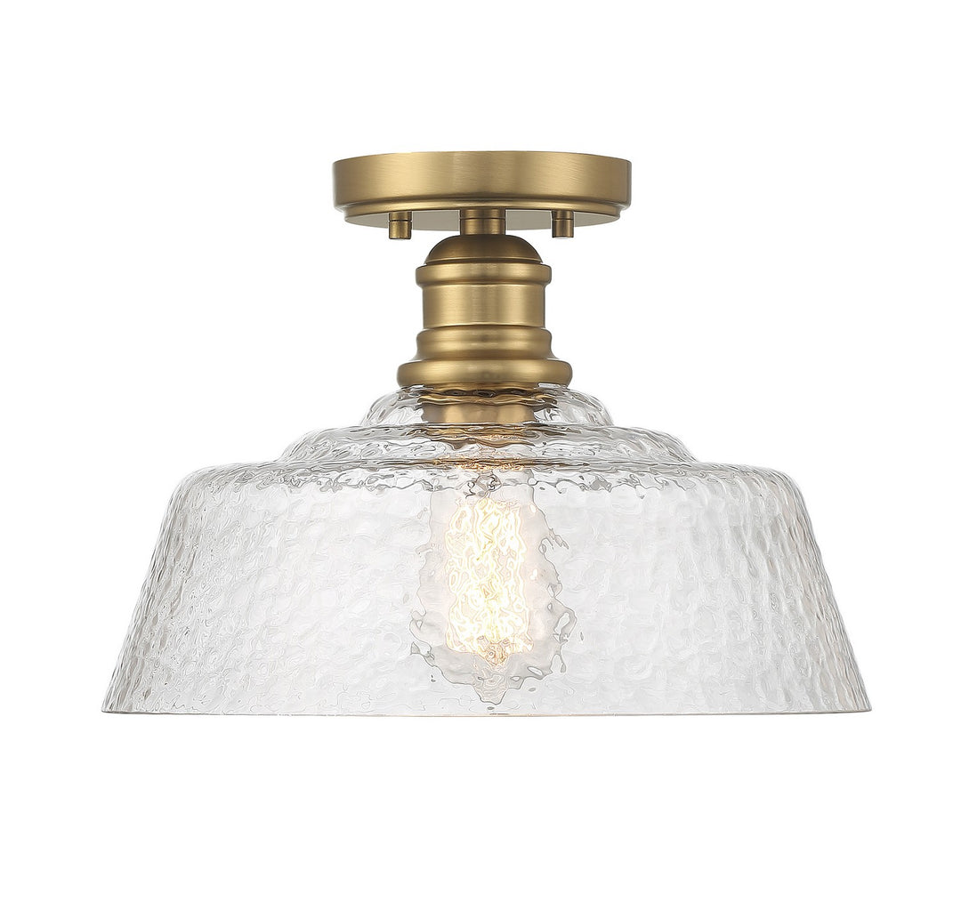 Meridian M60070NB Ceiling Light - Natural Brass