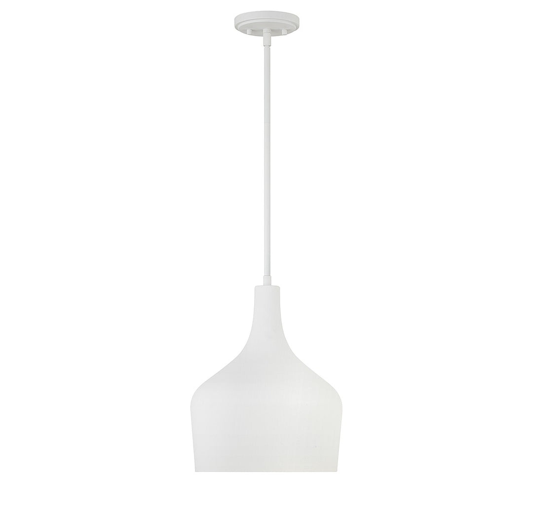 Meridian M70020BQW Pendant Light - Bisque White