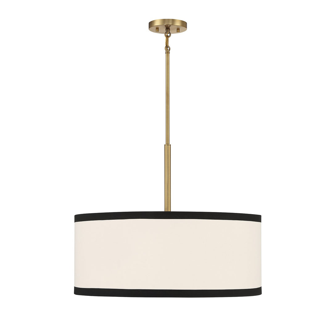 Meridian M7015NB Pendant Light - Natural Brass