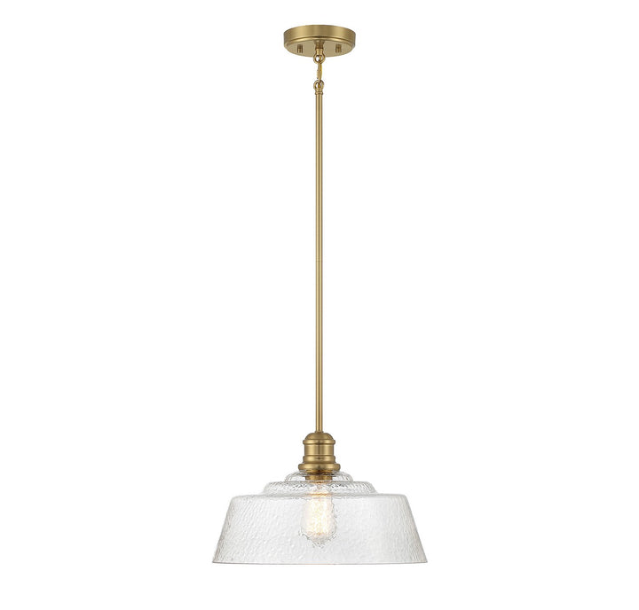 Meridian M7023NB Pendant Light - Natural Brass