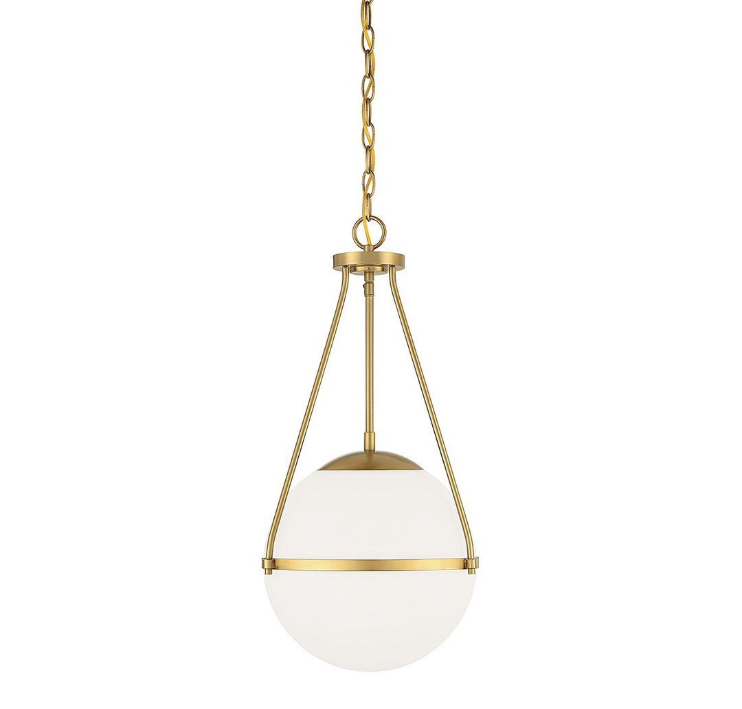 Meridian M7025NB Pendant Light - Natural Brass