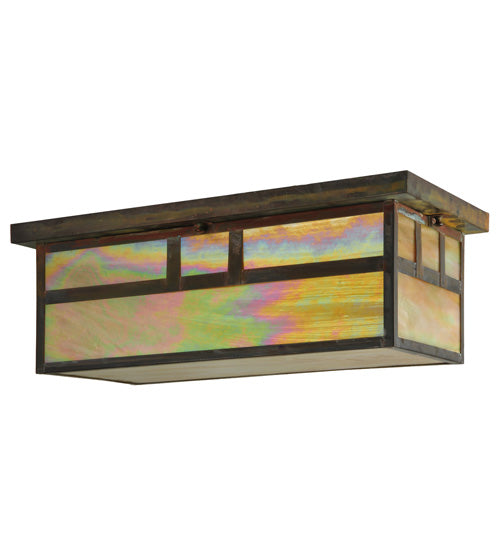 Meyda Tiffany Hyde Park 130112 Ceiling Light - Vintage Copper
