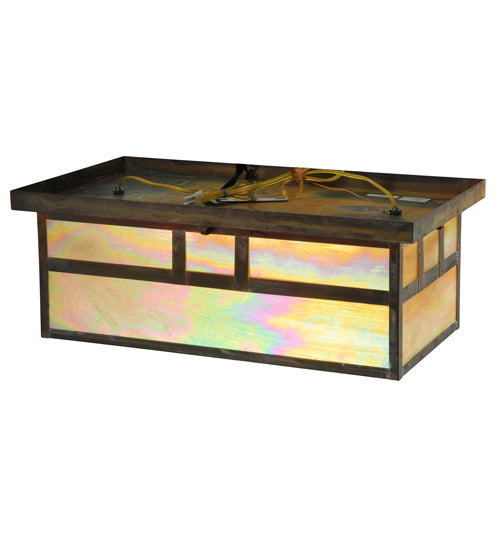 Meyda Tiffany Hyde Park 130112 Ceiling Light - Vintage Copper