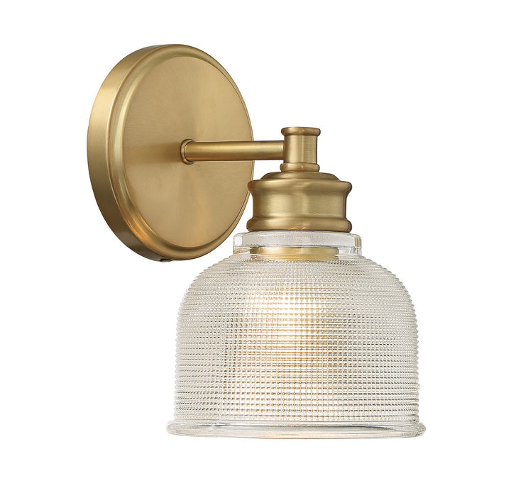 Meridian M90093NB Wall Light - Natural Brass