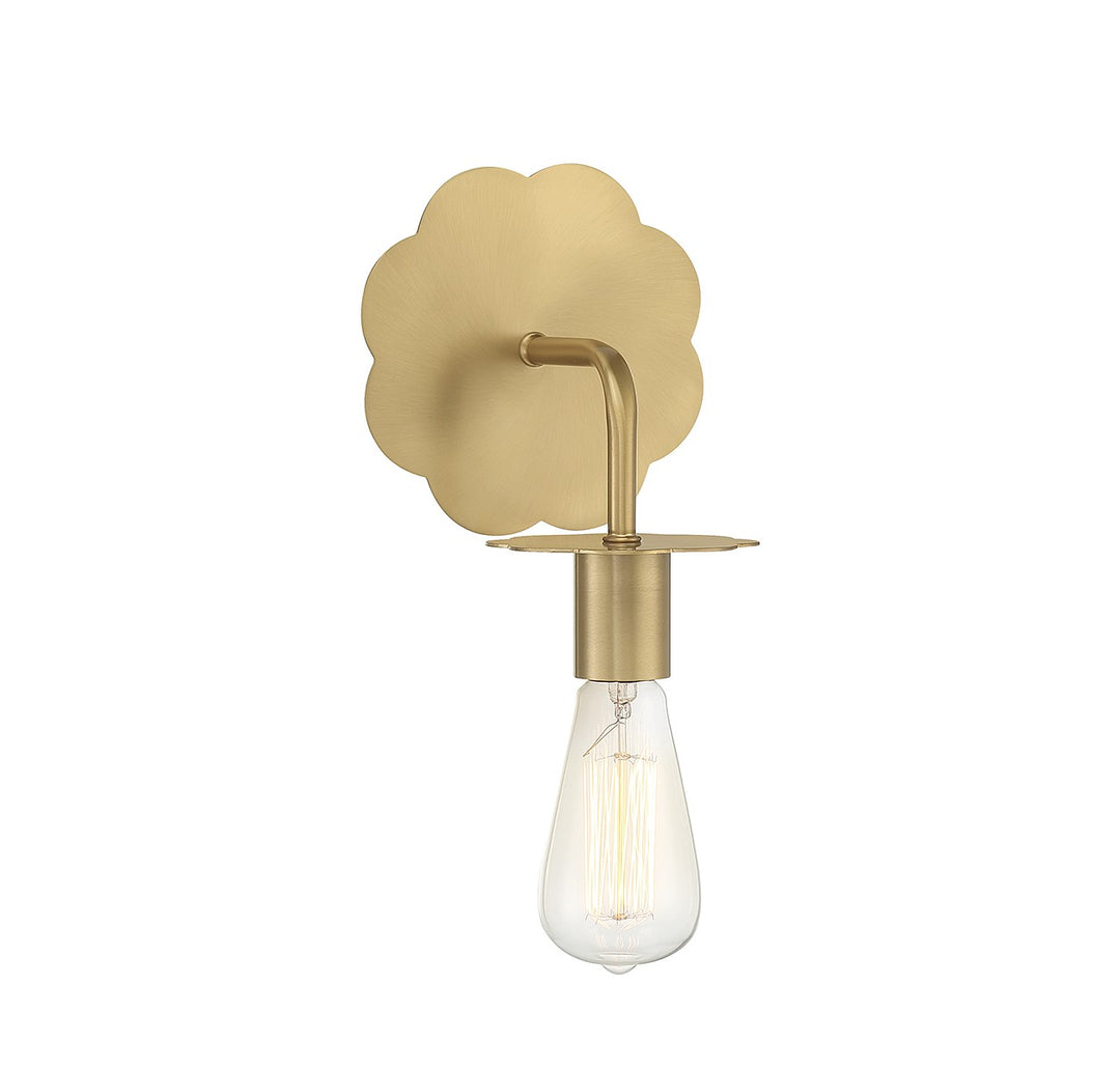 Meridian M90104NB Wall Light - Natural Brass