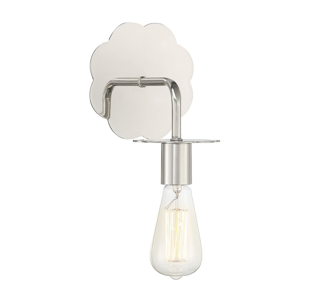 Meridian M90104PN Wall Light - Polished Nickel