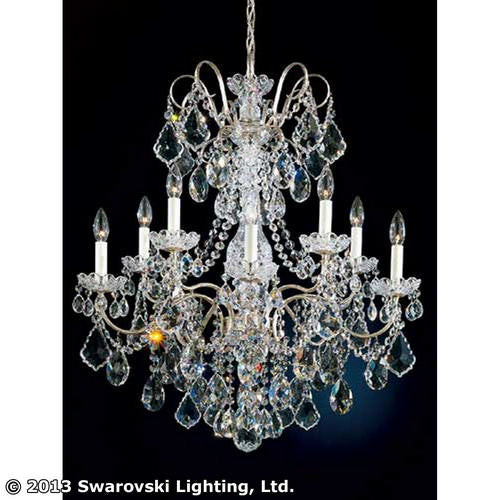 Schonbek New Orleans 3657-48S Chandelier Light - Antique Silver