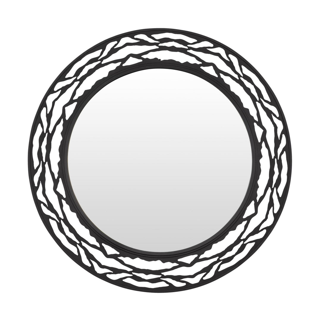 Varaluz Lighting 348MI33CB Modern Kato Mirror Carbon