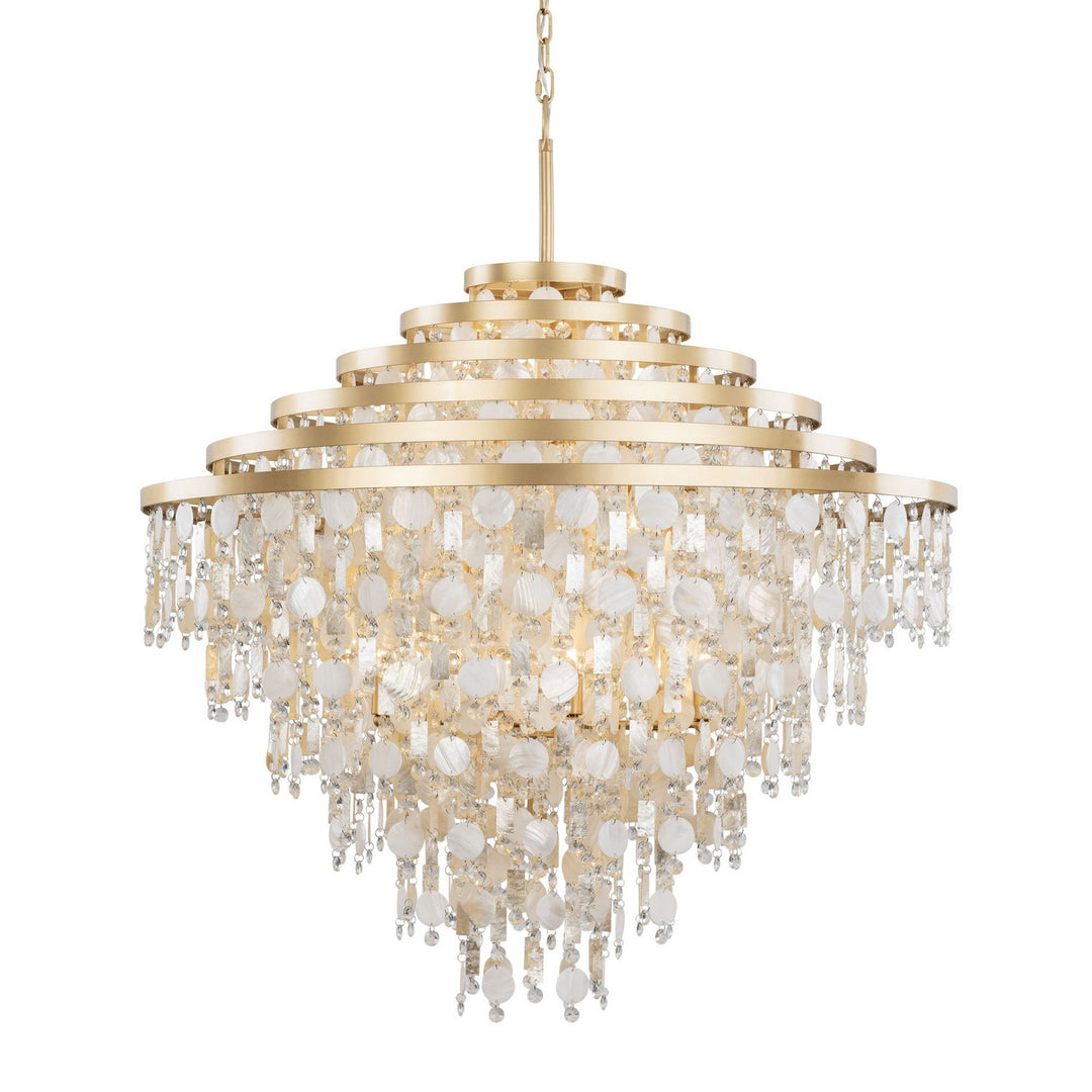 Varaluz Kalani 377C16FG Chandelier Light - French Gold
