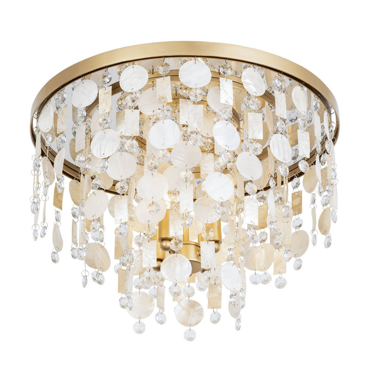 Varaluz Kalani 377S04FG Ceiling Light - French Gold