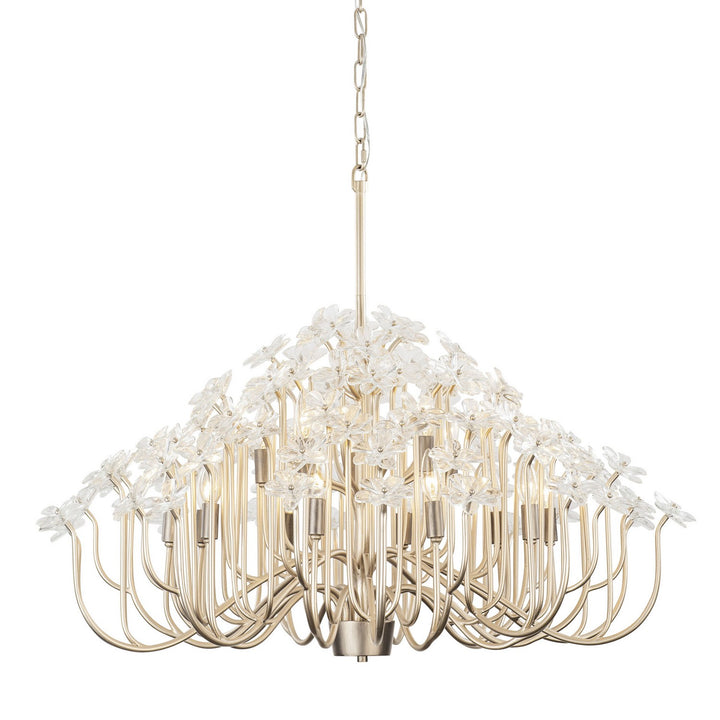 Varaluz Wildflower 378C15GDAR Chandelier Light - Gold Dust/Artifact
