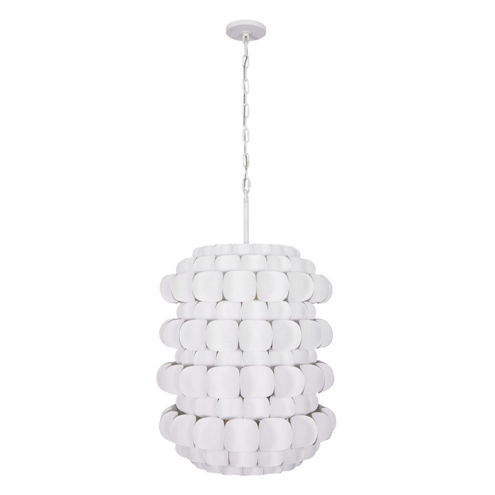 Varaluz Swoon 382F06MW Pendant Light - Matte White