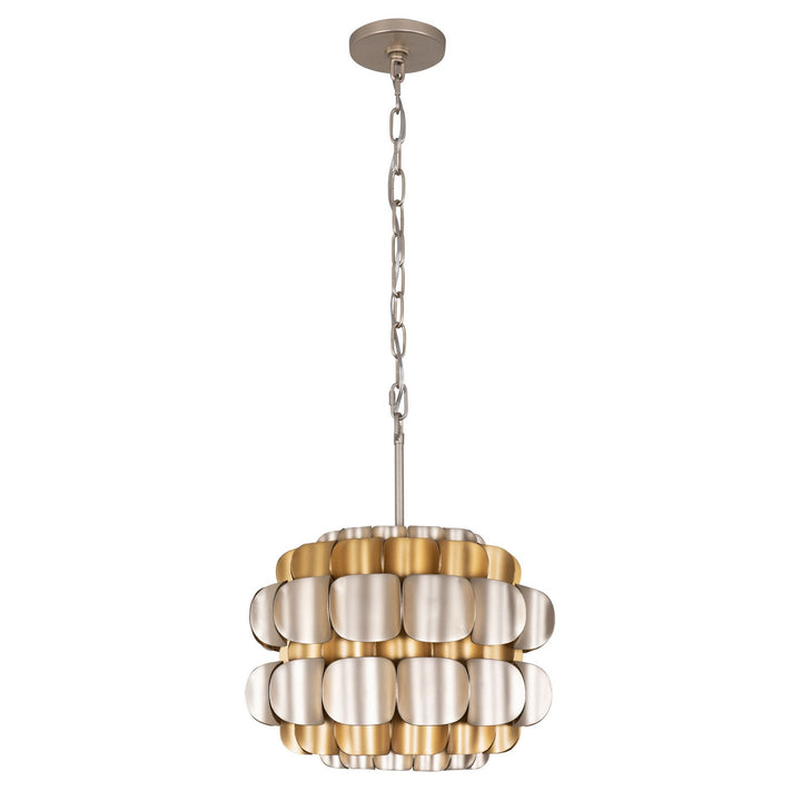 Varaluz Swoon 382P01AGGD Pendant Light - Antique Gold/Gold Dust