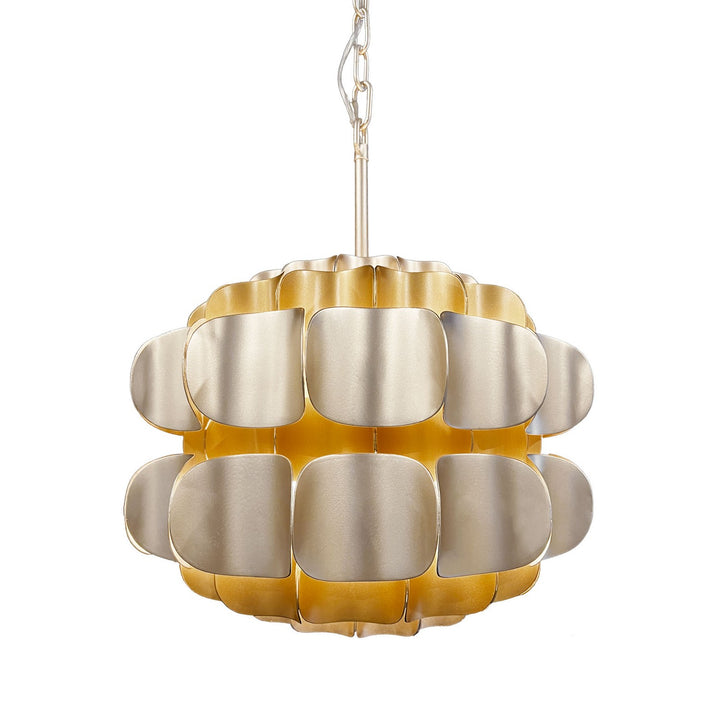 Varaluz Swoon 382P01AGGD Pendant Light - Antique Gold/Gold Dust