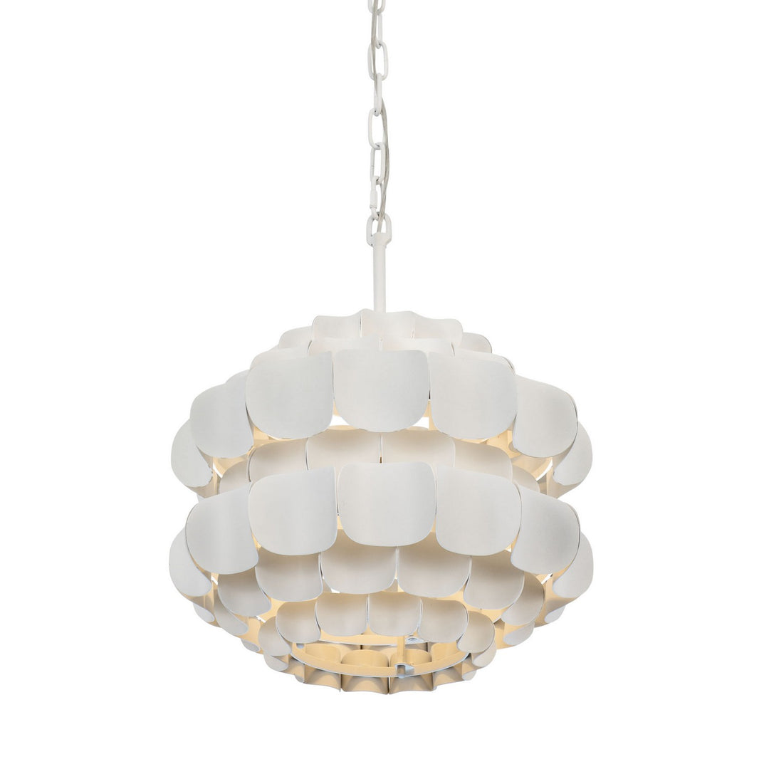 Varaluz Swoon 382P01MW Pendant Light - Matte White