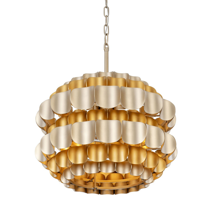 Varaluz Swoon 382P03AGGD Pendant Light - Antique Gold/Gold Dust