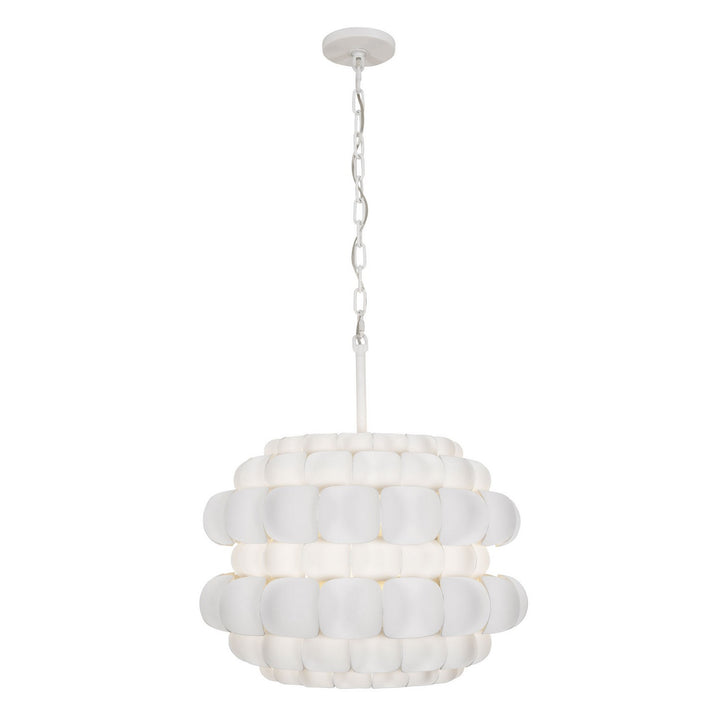 Varaluz Swoon 382P03MW Pendant Light - Matte White