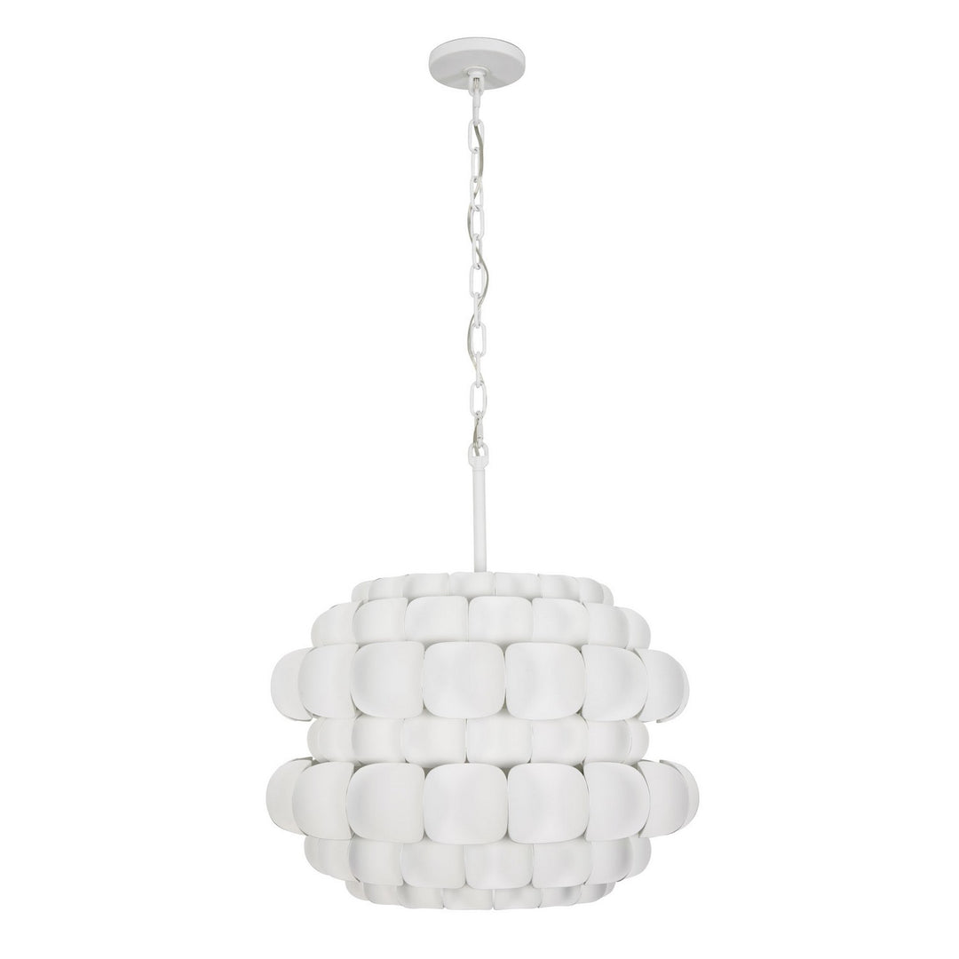 Varaluz Swoon 382P03MW Pendant Light - Matte White