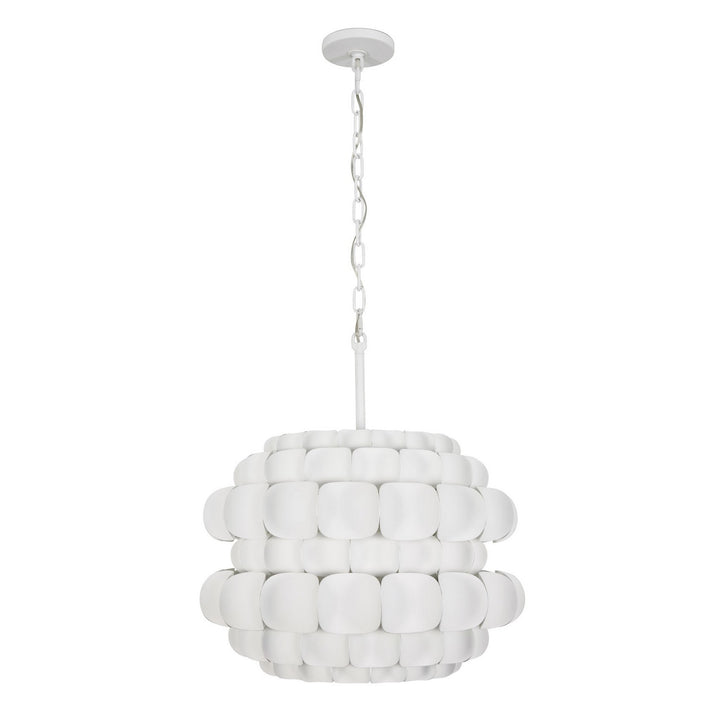 Varaluz Swoon 382P03MW Pendant Light - Matte White