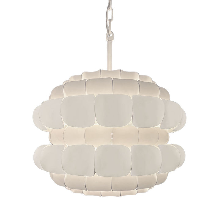 Varaluz Swoon 382P03MW Pendant Light - Matte White