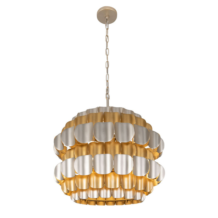 Varaluz Swoon 382P06AGGD Pendant Light - Antique Gold/Gold Dust