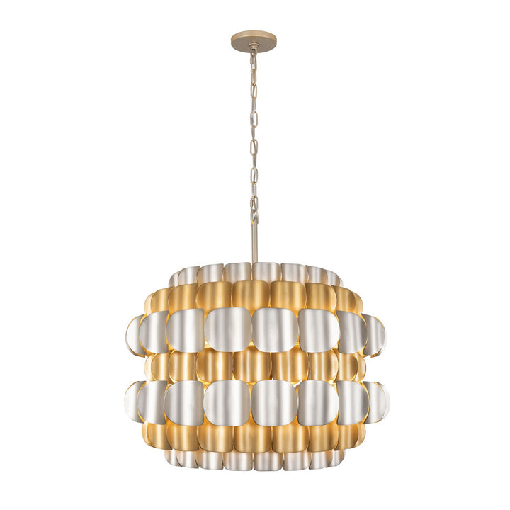 Varaluz Swoon 382P06AGGD Pendant Light - Antique Gold/Gold Dust