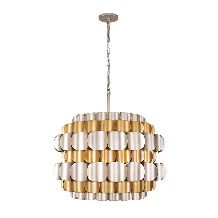 Varaluz Swoon 382P06AGGD Pendant Light - Antique Gold/Gold Dust