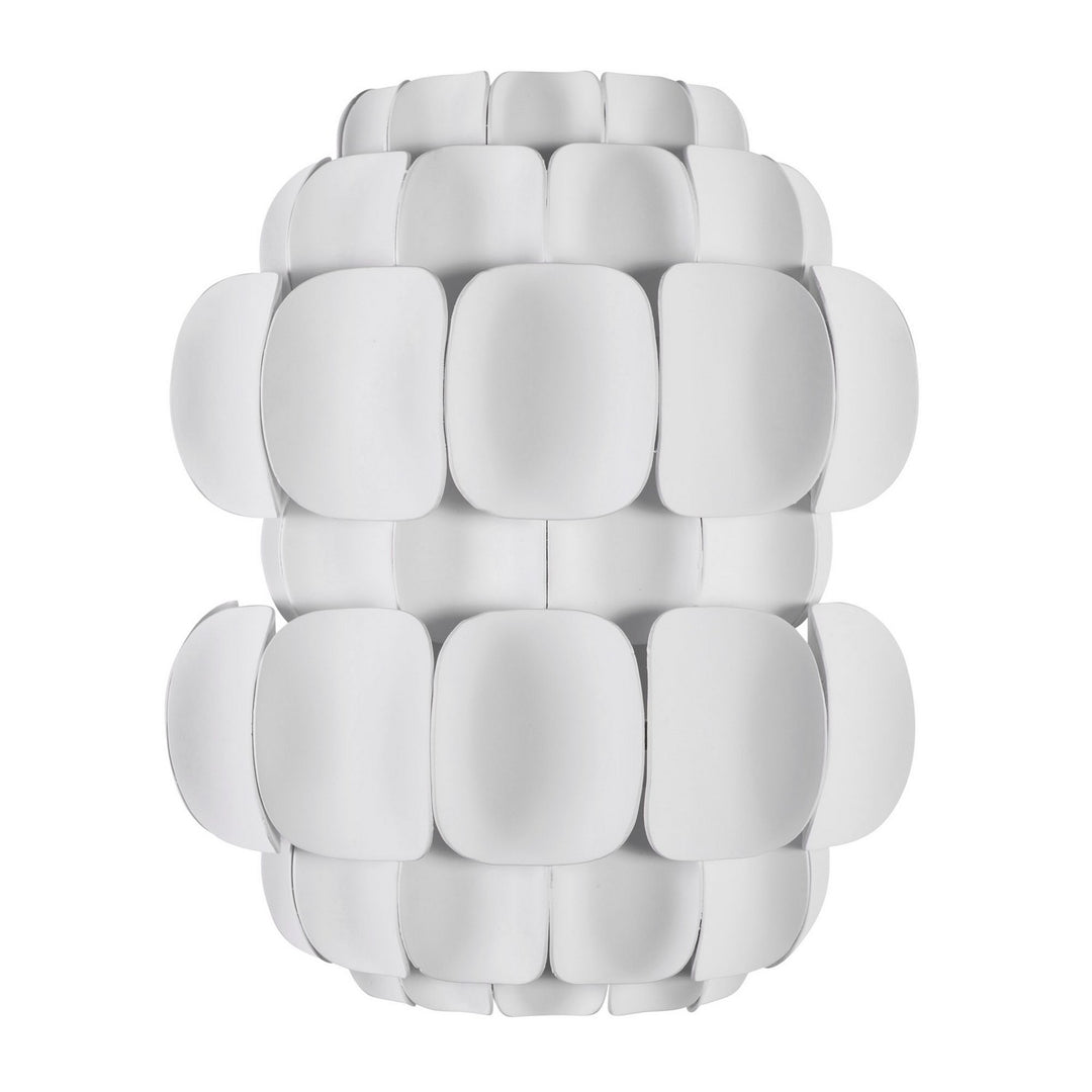 Varaluz Swoon 382W01MW Wall Sconce Light - Matte White
