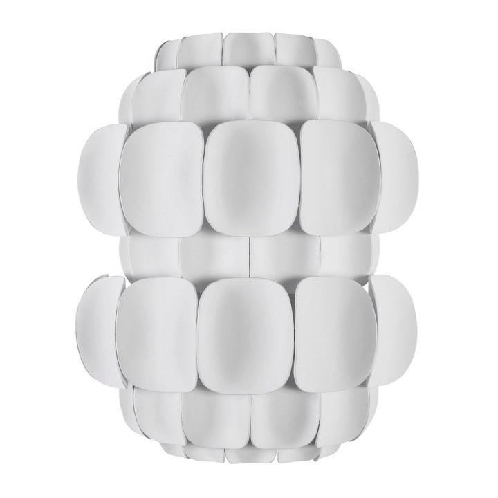 Varaluz Swoon 382W01MW Wall Sconce Light - Matte White