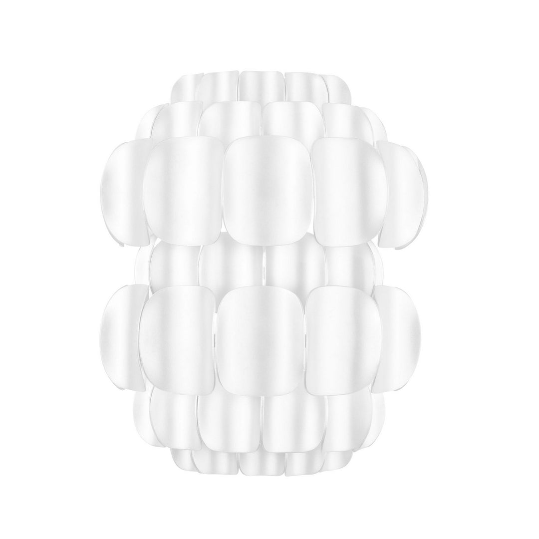 Varaluz Swoon 382W01MW Wall Sconce Light - Matte White