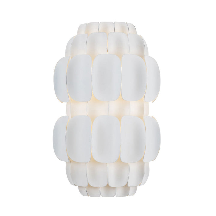 Varaluz Swoon 382W02MW Wall Sconce Light - Matte White