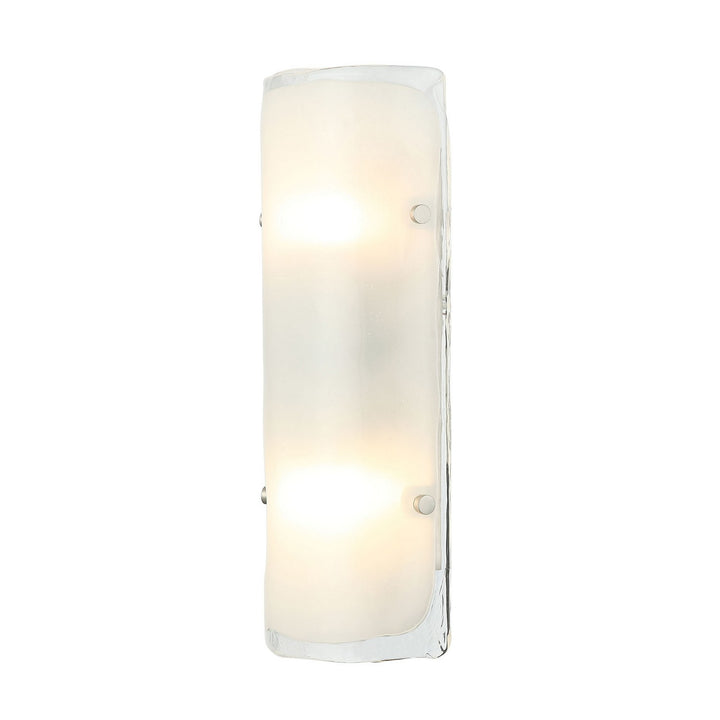 Varaluz Fairchild 385W02BNS Wall Sconce Light - Black/Polished Nickel/Satin Brass