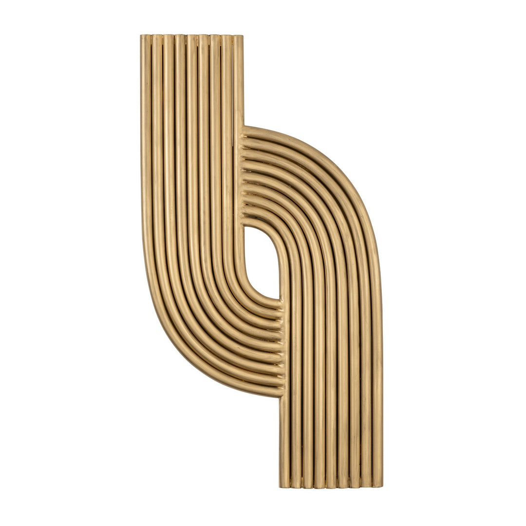 Varaluz Lighting 425WA71 Modern Bauhaus Eye Mirror Havana Gold