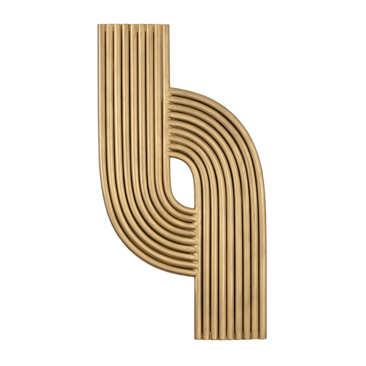 Varaluz Lighting 425WA71 Modern Bauhaus Eye Mirror Havana Gold