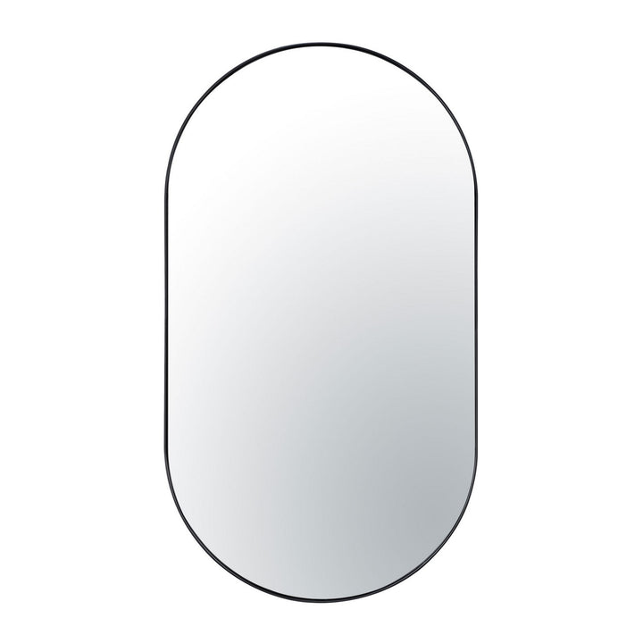 Varaluz Lighting 434MI22BL  Capsule Mirror Black
