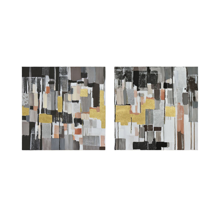 Varaluz Lighting 435WA11 Modern Leaf Of Faith Mirror Black