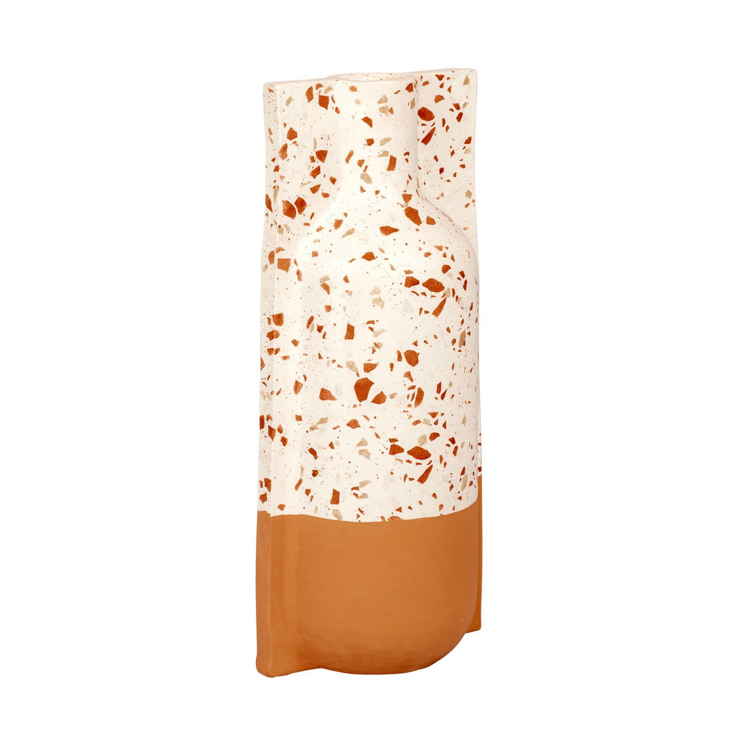 Varaluz Lighting 445VA09D  Urbino Home Decor White Terrazzo/Terracotta