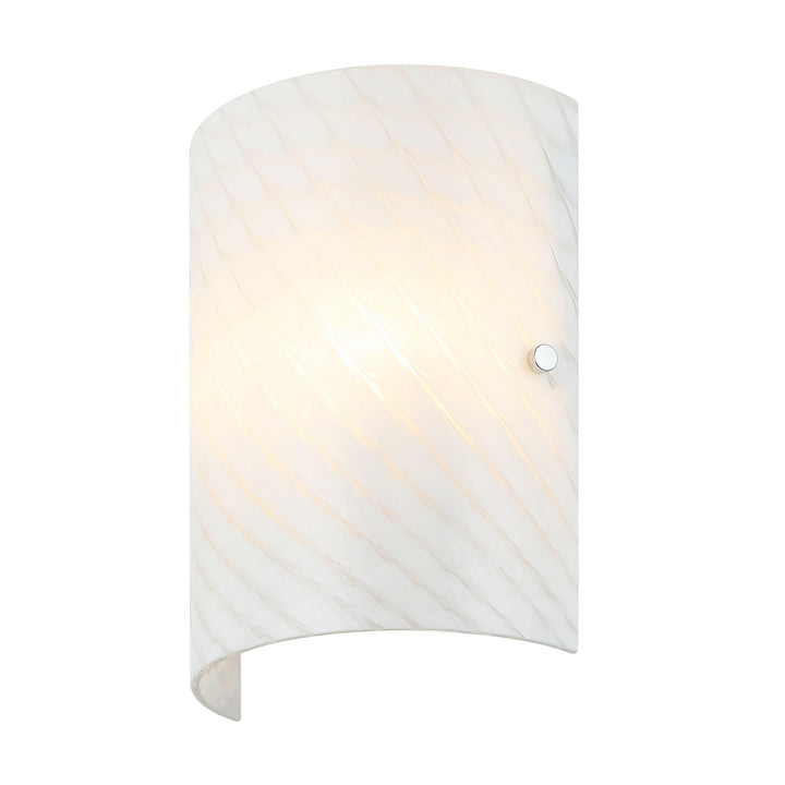 Varaluz Swirled AC1690 Wall Sconce Light - Chrome