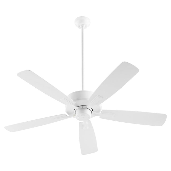 Quorum Ovation Patio 1452-8 Ceiling Fan - Studio White