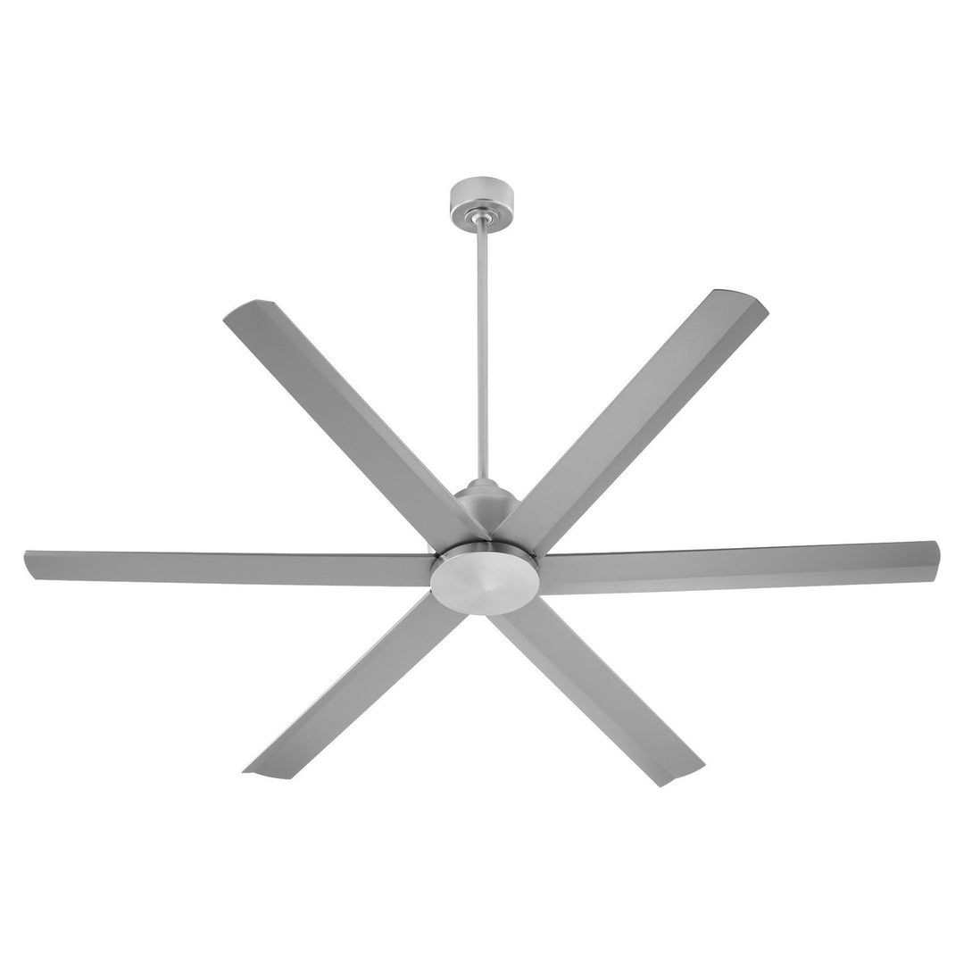 Quorum Titus 20656-65 Ceiling Fan 52 in. - Satin Nickel, Silver