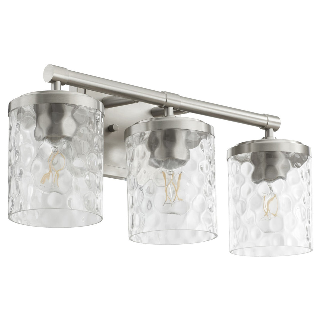 Quorum Starky 517-3-65 Bath Vanity Light 20 in. wide - Satin Nickel