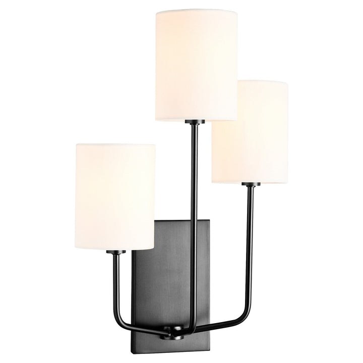 Quorum Harmony 557-3-59 Wall Sconce Light - Matte Black